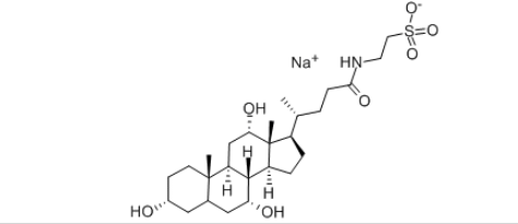 Sodium taurocholate Structure