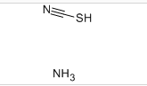 Ammonium thiocyanate structure