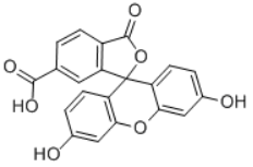 6-Carboxyfluorescein Structure