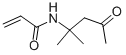 Diacetone acrylamide Structure